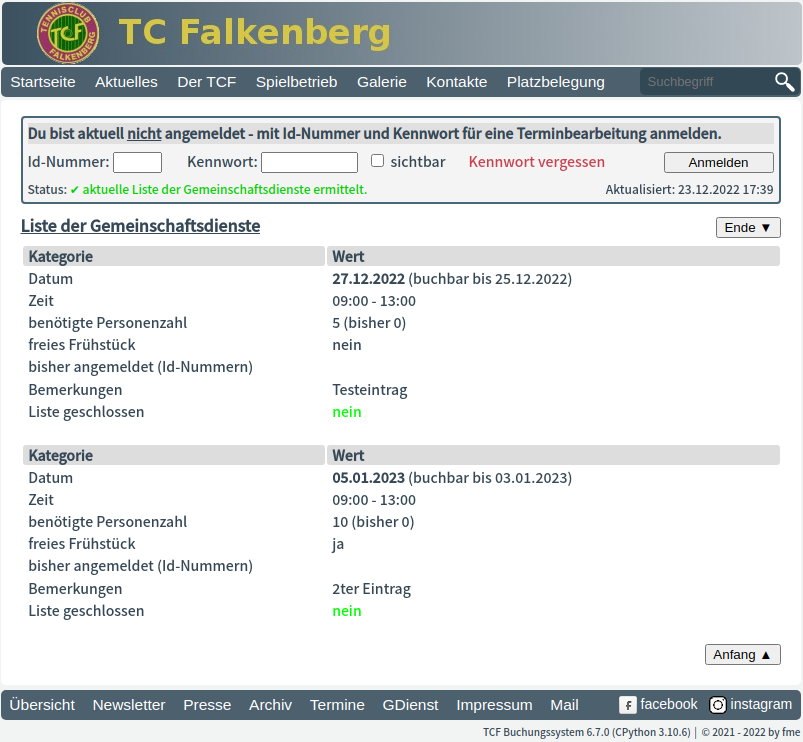 Gemeinschaftsdienst