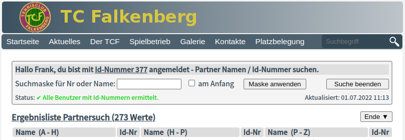Partner suchen